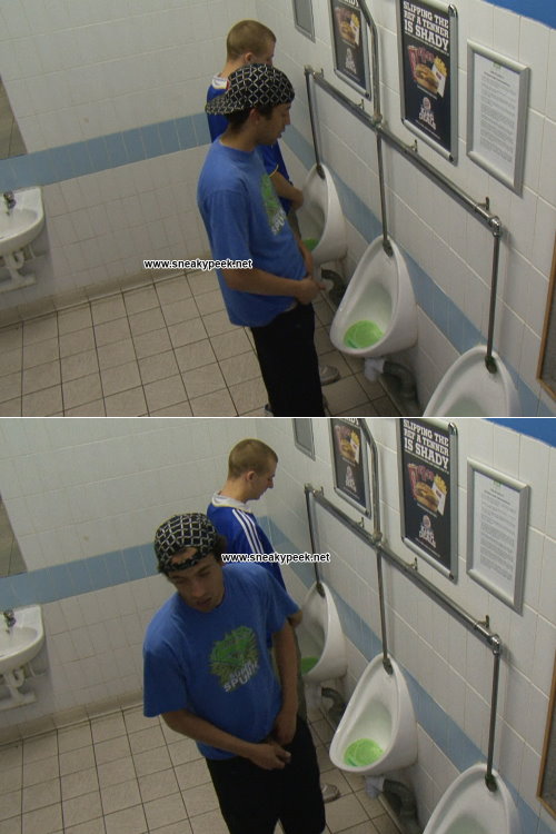 Gay hidden cam in the toilets and urinals spy cams. image